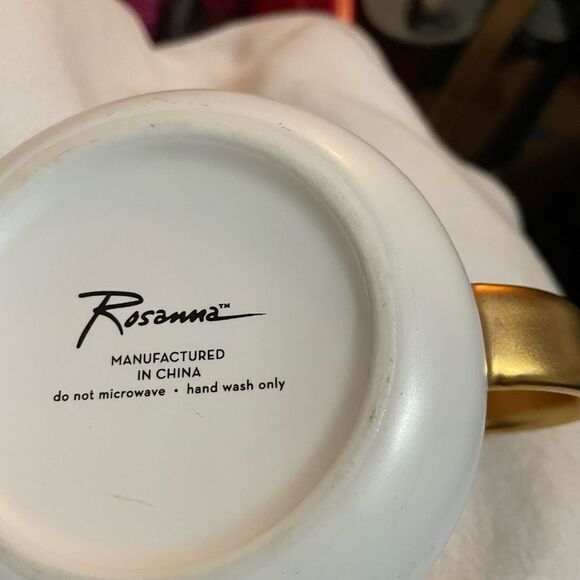 Rosanna leaf gold  Mug - Picture 3 of 5